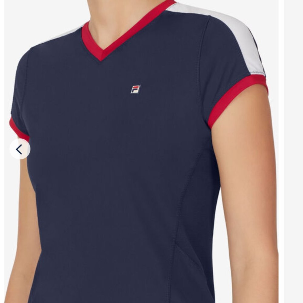 FILA TENNIS-  Essentials Short Sleeve Top